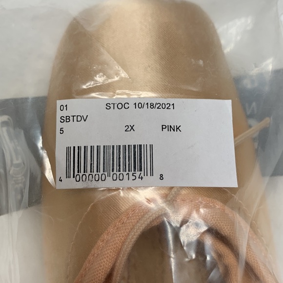 Freed of London Pointe Shoes Classic Deep Vamp SBTDV Diamond Maker Size 5XX - Picture 17 of 17